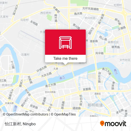 怡江新村 map
