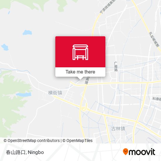 春山路口 map