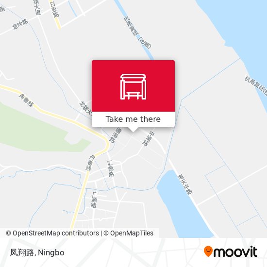 凤翔路 map
