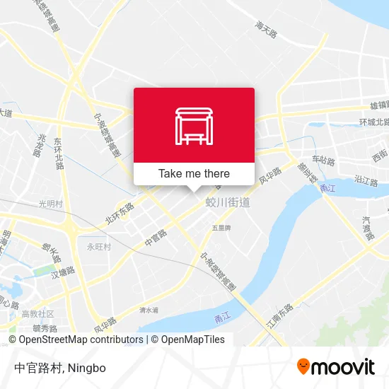 中官路村 map