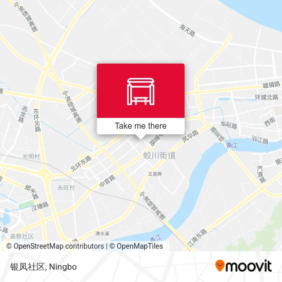 银凤社区 map
