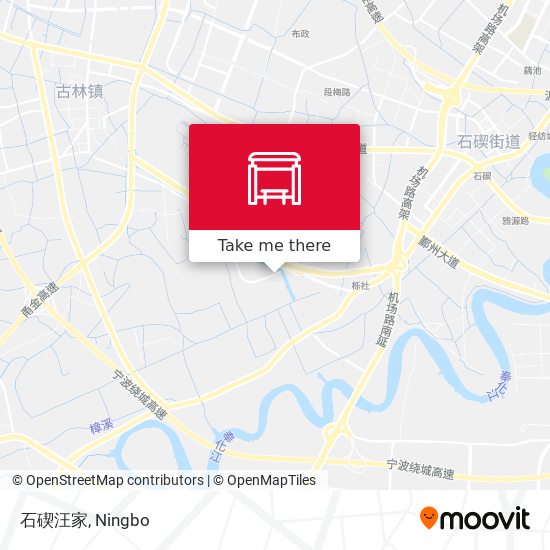 石碶汪家 map