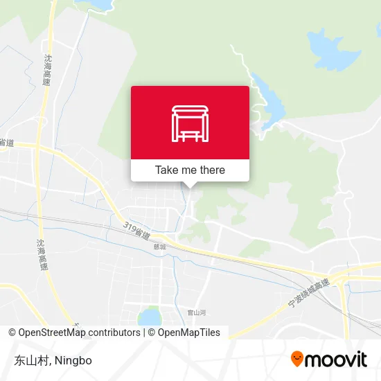 东山村 map