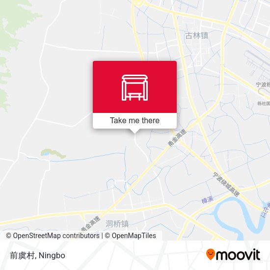 前虞村 map