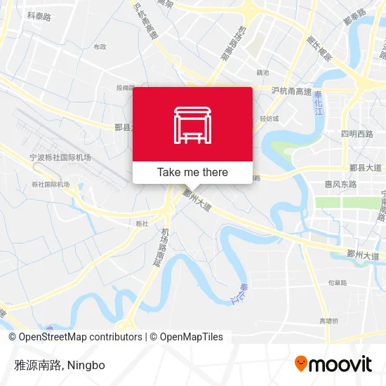 雅源南路 map