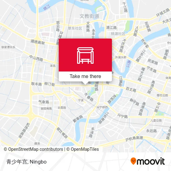 青少年宫 map