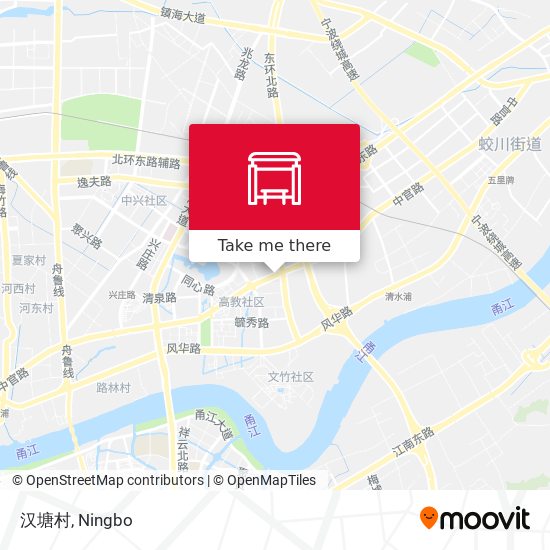 汉塘村 map