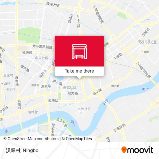 汉塘村 map