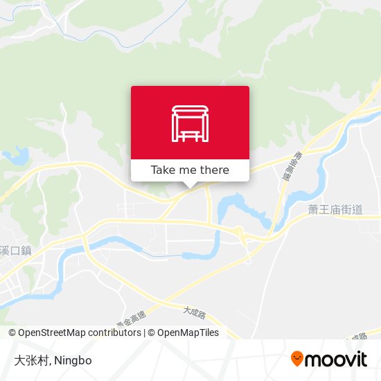 大张村 map
