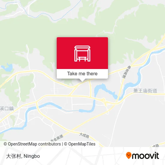 大张村 map