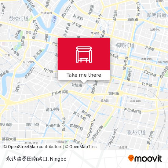 永达路桑田南路口 map