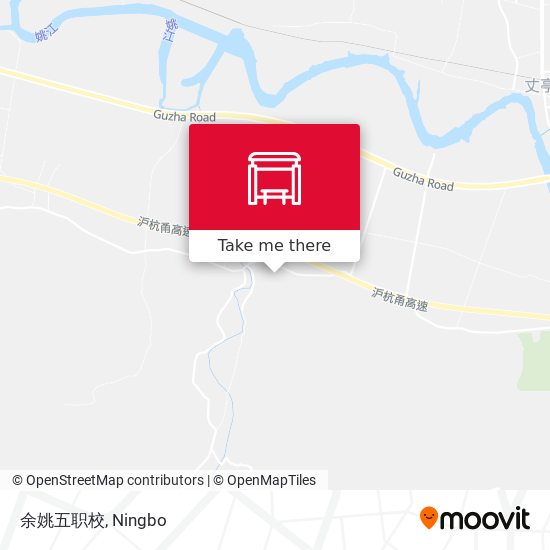 余姚五职校 map