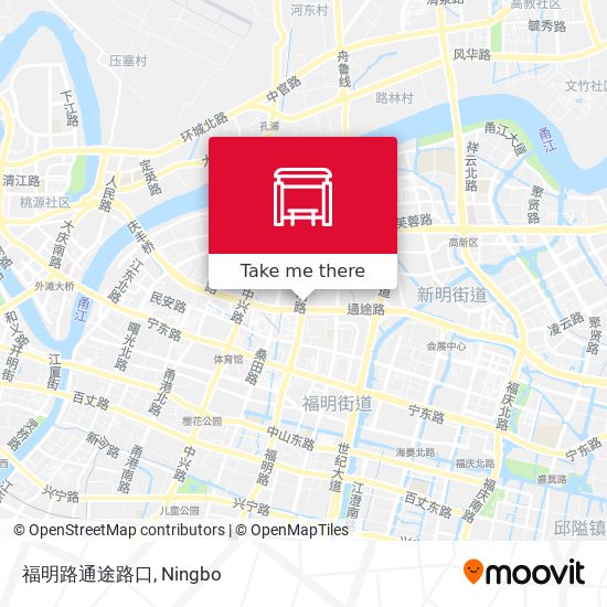 福明路通途路口 map