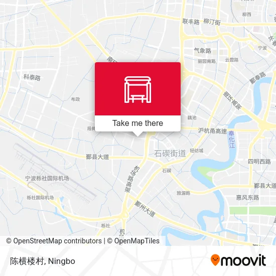 陈横楼村 map