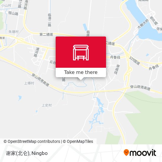 谢家(北仑) map