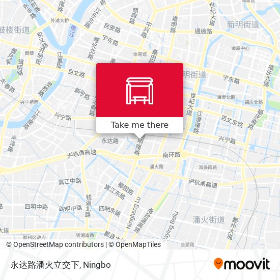 永达路潘火立交下 map