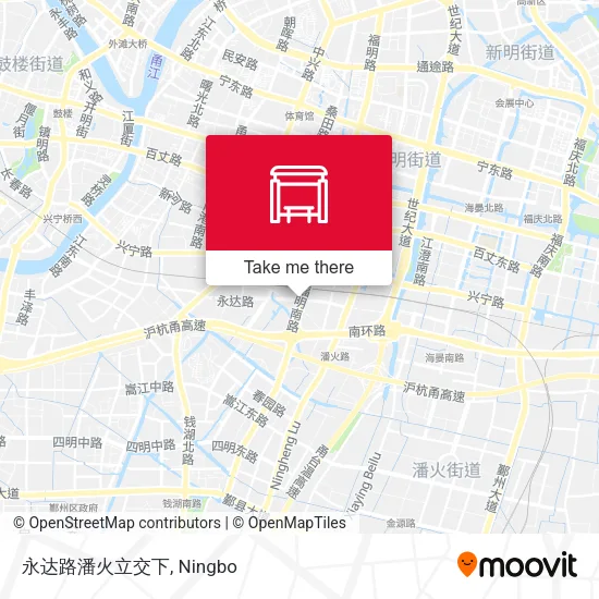 永达路潘火立交下 map