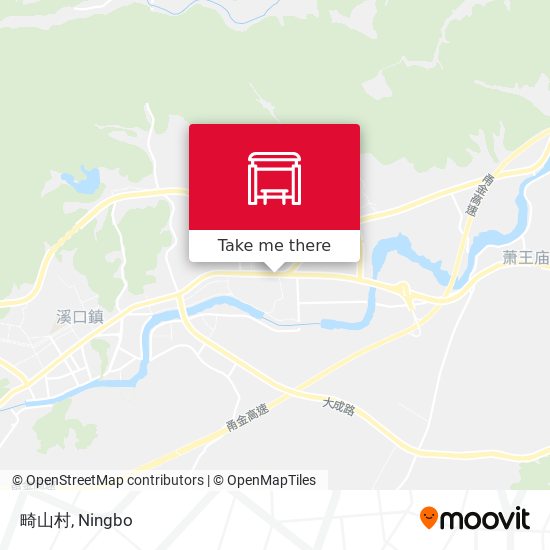 畸山村 map