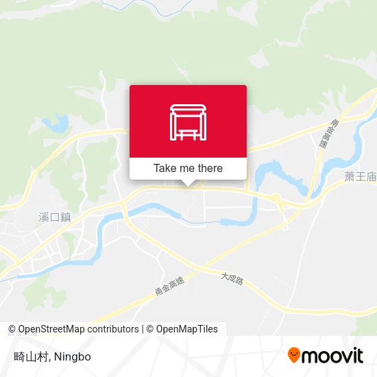 畸山村 map