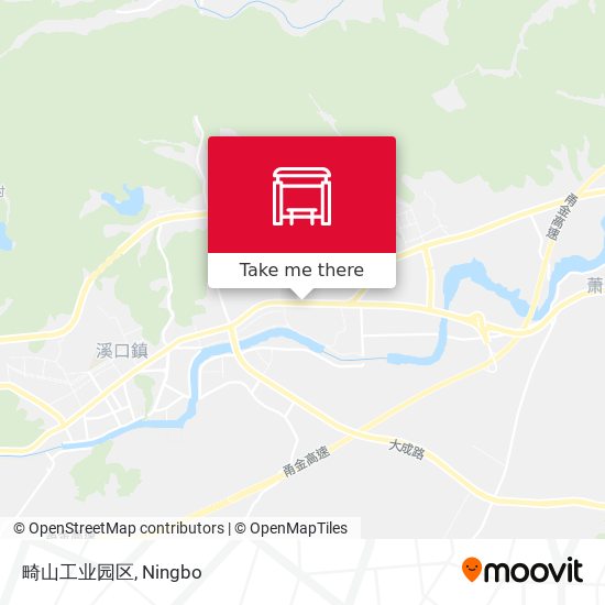 畸山工业园区 map