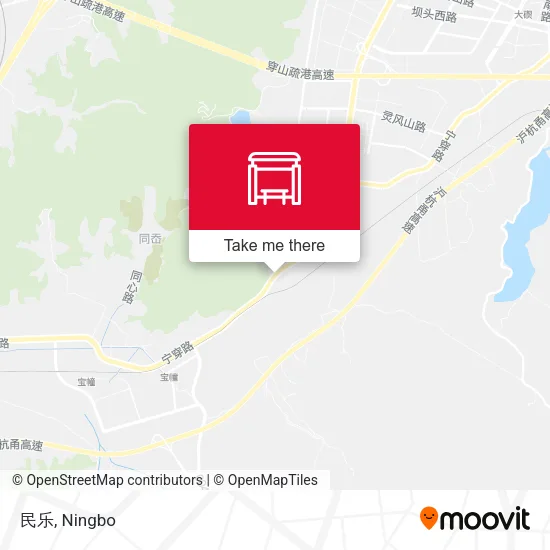 民乐 map