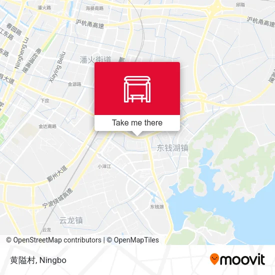 黄隘村 map