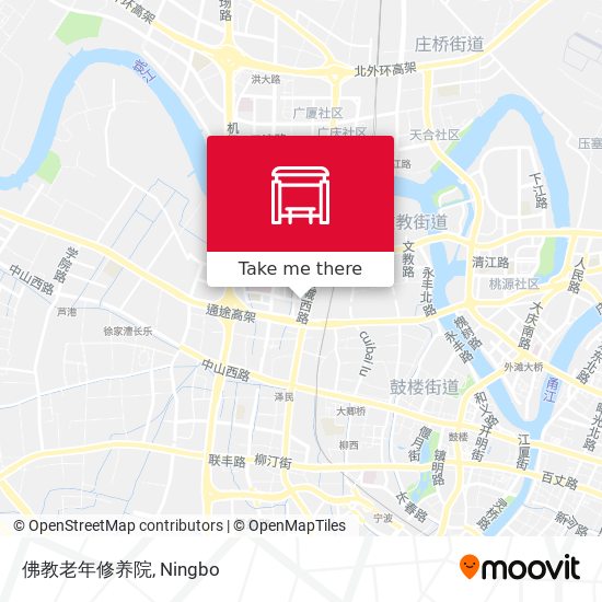 佛教老年修养院 map