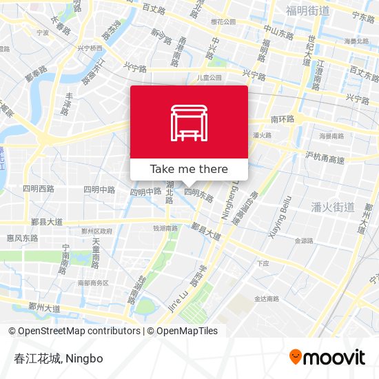 春江花城 map