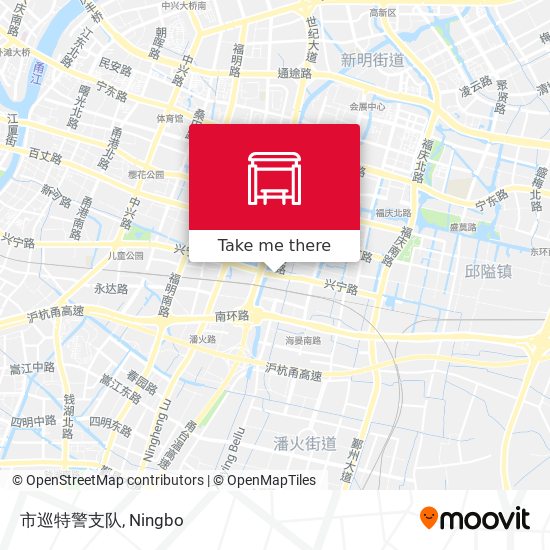 市巡特警支队 map