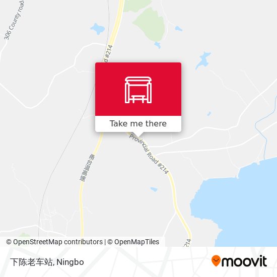 下陈老车站 map