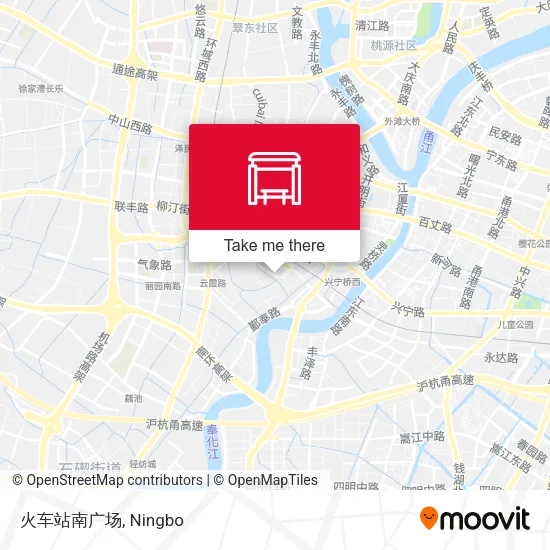 火车站南广场 map