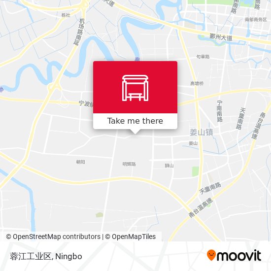 蓉江工业区 map