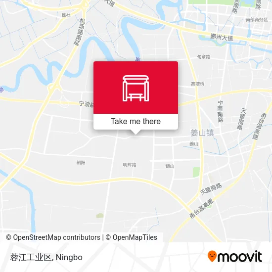蓉江工业区 map