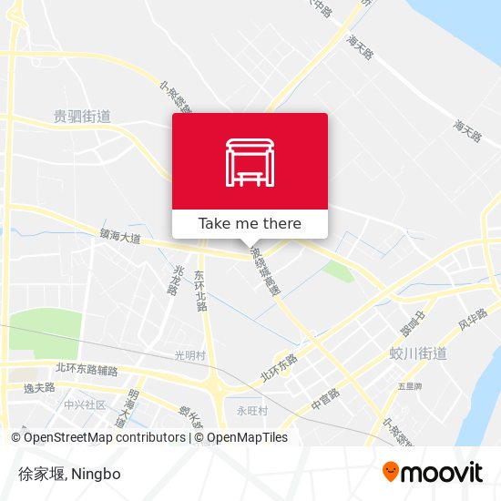 徐家堰 map