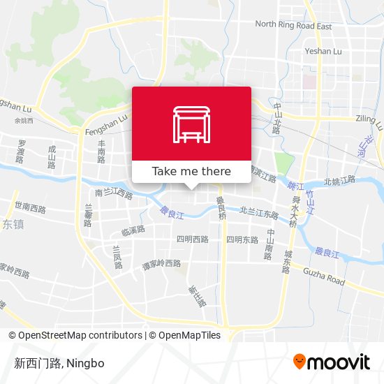 新西门路 map
