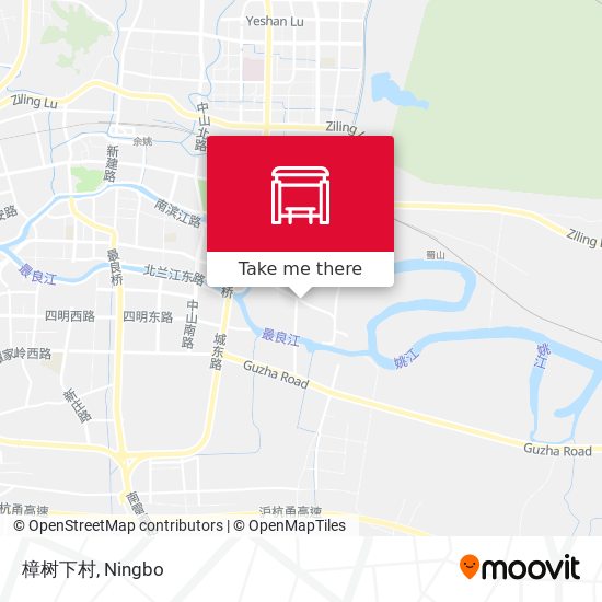 樟树下村 map