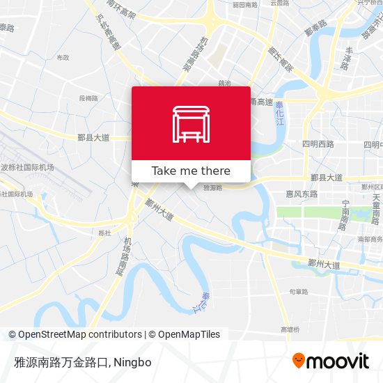 雅源南路万金路口 map