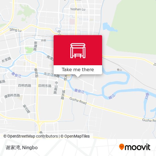 谢家湾 map