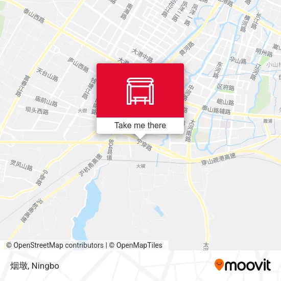 烟墩 map
