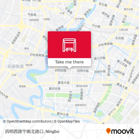 四明西路宁南北路口 map