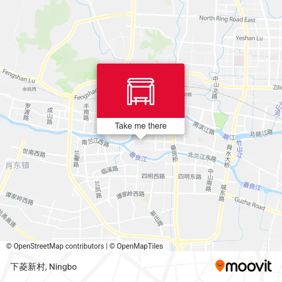 下菱新村 map