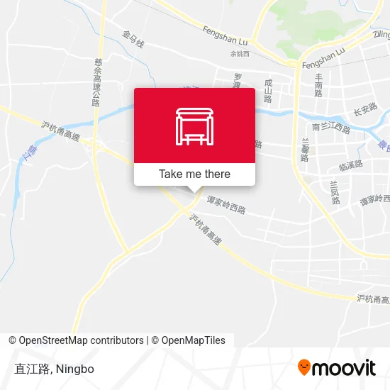 直江路 map