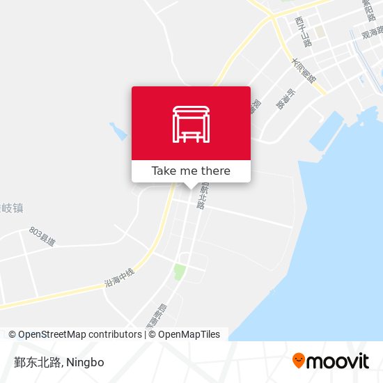 鄞东北路 map