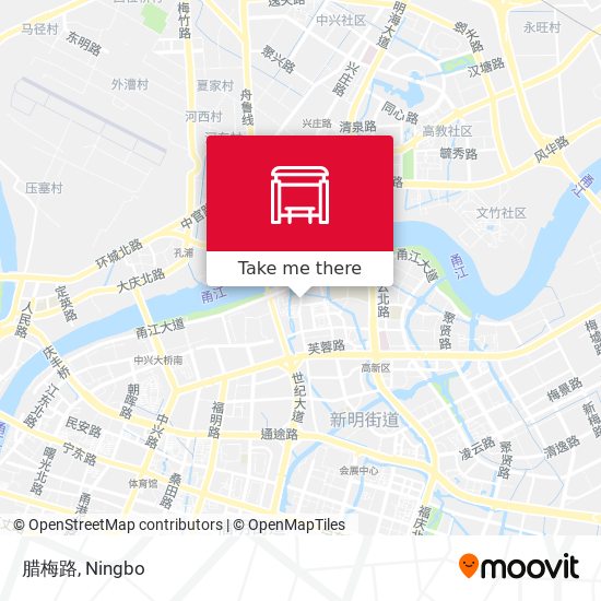 腊梅路 map