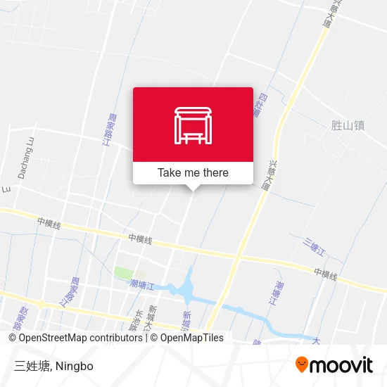 三姓塘 map