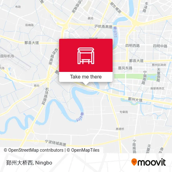 鄞州大桥西 map