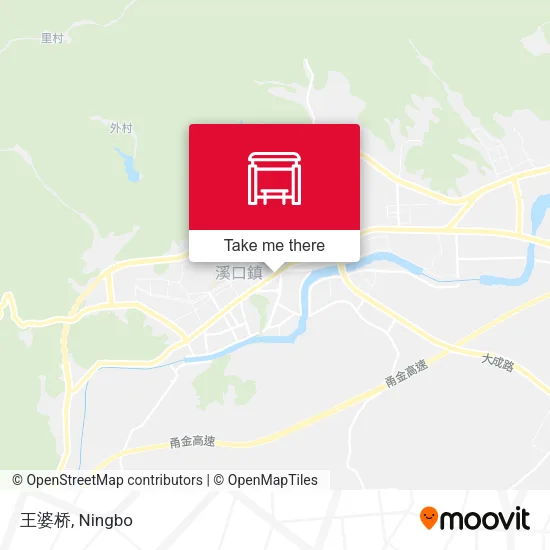 王婆桥 map