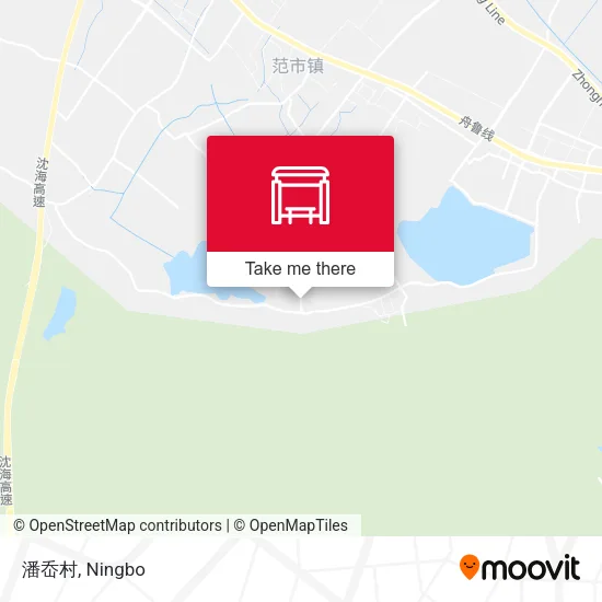 潘岙村 map