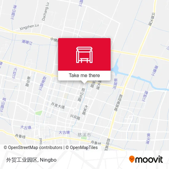 外贸工业园区 map