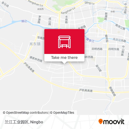 兰江工业园区 map